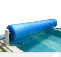 Harte, klare, blaue, auslaufsichere Kunststofflamellen 12VDC Elektrische Schwimmbadabdeckung Beliebt in Australien