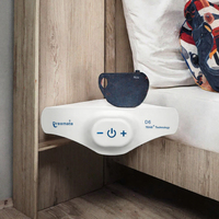 Masseur intelligent à micro-courant pour l'aide au sommeil, relaxation et soulagement de la pression, dispositif de soins de santé en plastique blanc et noir