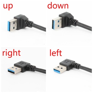 สายต่อขยาย <span class=keywords><strong>USB</strong></span> 3.0 คุณภาพสูง แบบตัวผู้-ตัวเมีย หัวงอซ้าย-ขวา ขึ้น-<span class=keywords><strong>ลง</strong></span> พร้อมสายถักป้องกันสัญญาณรบกวน สำหรับแล็ปท็อปและเดสก์ท็อปพีซี - Product Image 4