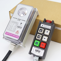 Control Remoto Industrial Universal de Radiofrecuencia con 4 Botones, Resistente al Agua IP66, de Una Sola Velocidad, con Bloqueo, Accesorios para Grúas