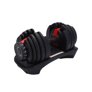 중국 공급자 dumbbell 줄 무게 고정되는 dumbbell 운동 조정가능한 dumbbells