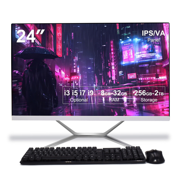 Wholesale High Quality I7 Allinone Computers Pc Gamer Completo Barato IPS Screen Pc Gamers Full Pc