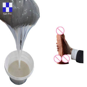 Gomma siliconica liquida per uso alimentare RTV 2 silicone per polimerizzazione al platino per realizzare stampi per pene artificiale/gomma siliconica dildo - Product Image 3
