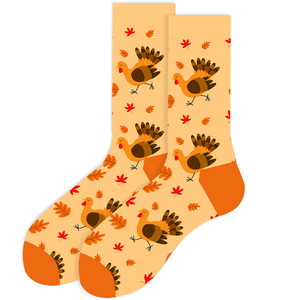 Xianghui Fashion Quality Cotton Fabric Comfortable Free Size Colorful Custom Unisex Crew <strong>Socks</strong> for Men and Women - Product Image 5