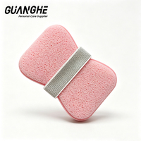 Éponge de douche douce pour le corps, tampon de bain moelleux, personnalisable avec logo, vente en gros