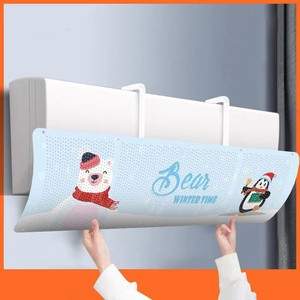 Plaque <span class=keywords><strong>de</strong></span> guidage d'air <span class=keywords><strong>de</strong></span> déflecteur <span class=keywords><strong>de</strong></span> vent <span class=keywords><strong>de</strong></span> <span class=keywords><strong>climatisation</strong></span> suspendue pour les nourrissons et les jeunes enfants déflecteur <span class=keywords><strong>de</strong></span> vent à soufflage direct - Product Image 6