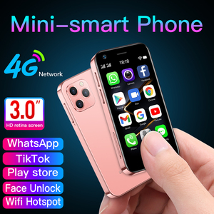 Soyes XS12 Mini Điện Thoại Thông Minh Android10.0 3GB RAM 64GB ROM 5MP 13MP Máy Ảnh 2000MAh 3 Ngày Chờ Nhỏ Điện Thoại Di Động Miễn Phí Vận Chuyển - Product Image 5