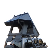 Meilleure tente de toit rigide en aluminium, nouveau style, pour 2, 3 ou 4 personnes, avec faible résistance au vent, en toile.