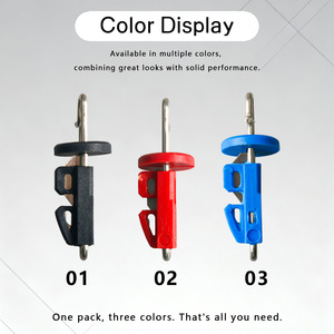 YJAquahunter Fishing Bait <b>Clip</b> <b>Hook</b> Release Plastic 3 Pack For Fishing Tackle - Product Image 3