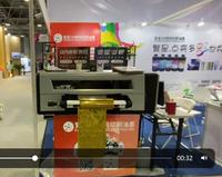 Pencetak label kristal dtf UV menggunakan Epson epson kepala cetak asli gunakan lem tinta uv 420 ukuran A2 T3200