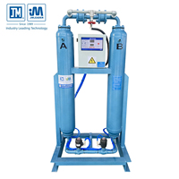 Sécheur d'air déshydratant sans chaleur série JM JHD-080, sécheur à adsorption par régénération pour compresseur d'air en acier inoxydable, 0,08 ppm, 90,0 Nm/min
