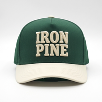 Gorra de Béisbol Personalizada OEM con Logotipo Bordado en 3D, Gorra Trucker de 5 Paneles de Sarga de Algodón de Dos Tonos con Visera Curva y Cierre a Presión