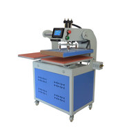 Presse à Chaud Hydraulique Entièrement Automatique Multifonctionnelle 16x20, Imprimante à Plat Double Chauffage, Nouvelle Machine à Presser les Vêtements avec Écran LCD Numérique Ouvert