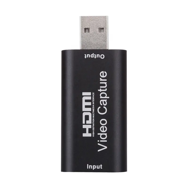 USB 2.0 से HDMI वीडियो कैप्चर कार्ड इनपुट आउटपुट 4K30Hz 1080p60Hz HDMI वीडियो कैप्चर कार्ड