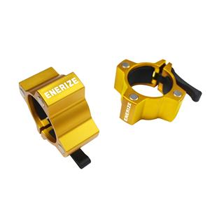 Logotipo personalizado al por mayor imán multicolor competición Fitness entrenamiento levantamiento de pesas Barbell collares - Product Image 5