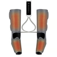 Masseur de mollets et de pieds Eveekon avec 3 niveaux de pression d'air, masseur de jambes à compression d'air, bottes de compression pour mollets et pieds pour la relaxation