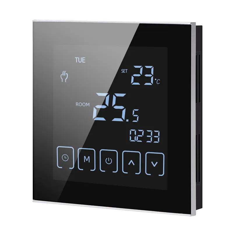 Adecuado para calefacción eléctrica o de agua WIFI termostato inteligente compatible con Amazon Alexa Google Home