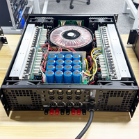 Amplificateur de puissance professionnel de classe H, 4 canaux, 1500W, amplificateur audio DJ, adapté aux soirées sur scène, aux salles de conférence.