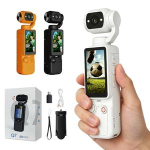 Cámara de Acción Ligera con Agarre Cómodo 0728, Altavoz Externo 1410, Smart Pov 180 Lente Giratoria Portátil para Vlog - Product Image 4