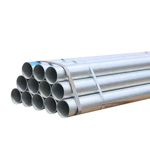 Top Quality Galvanised Pipe Galvanized Steel Round Pipe for Building Construction