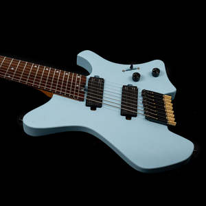 Guitarra Eléctrica Eart Guitars GW-8F de <span class=keywords><strong>8</strong></span> Cuerdas, sin Cabeza, Multiescala, de Caoba Tostada, 26.25 Pulgadas - Product Image 4