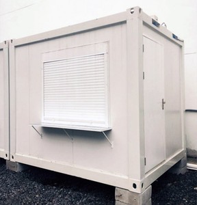 Kiosko contenedor nave espacial prefabricada 2024 cobertizo de seguridad combinación casa equipo caja de peaje montaje casa contenedor - Product Image 2