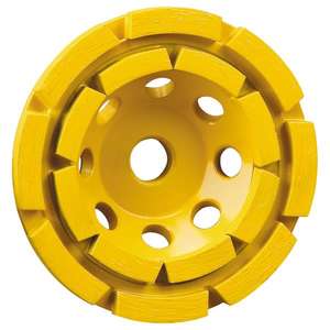Disque à tronçonner Dewalt diamanté 115 mm, largeur de face 3/8 po, grain moyen, pour le meulage du métal et de la pierre - Product Image 1