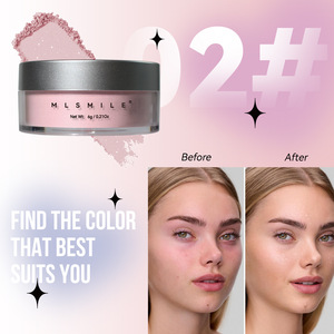La poudre légère de maquillage durable rend la poudre nacrée imperméable de réglage de peau - Product Image 6