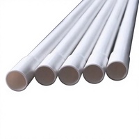 Tuyau de drainage rigide en PVC pour climatiseur Zhongcai avec extrémité évasée 25mm/32mm