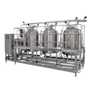 KMC full automatic mobile portable Stainless Steel CIP cleaning system clean in place machine