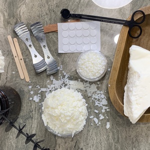 Accessoires pour bougies en cire de soja en gros, bougies en cire de soja <span class=keywords><strong>bio</strong></span>, désodorisant, <span class=keywords><strong>kit</strong></span> de <span class=keywords><strong>fabrication</strong></span> de bougies DIY en cire de soja - Product Image 5