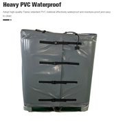 ETL-Zertifizierter IBC-Tank Heizkörper mit Heizelement 120V Feststehender Thermostat für Wintergebrauch