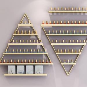 Exhibidor de Esmaltes de Uñas para Salón, Estante de Pared, Estante Adhesivo para Esmaltes de Uñas, Estante de Almacenamiento Perforado - Product Image 2