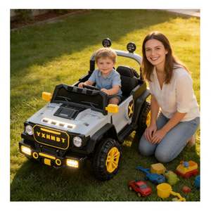 Auto Eléctrico para Niños, Quad con Motor 390, Batería de 12V7Ah, Dirección por Aplicación, Función Bluetooth, Doble Puerta, Luces Intermitentes, USB, Música - Product Image 2