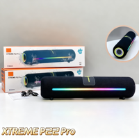 Haut-parleur portable pour fêtes en extérieur rechargeable avec subwoofer 5.3 et LED RGB, sortie 6W