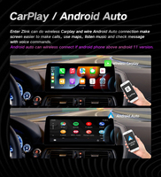 Venta caliente 10,25 pulgadas F10 CPU MTK OS 4 + 64GB resolución extra HD Android 11 navegación GPS para BMW 5 series