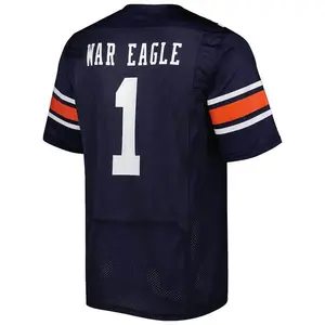 Auburn College Jersey Men's Embroidery Collegiate Untouchable N-C-A-A- American Football Jersey