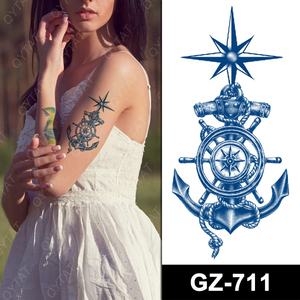 工場直販 防水・防汗 2週間持続 半永久 ハーブ植物果汁 タトゥーシール - Product Image 3