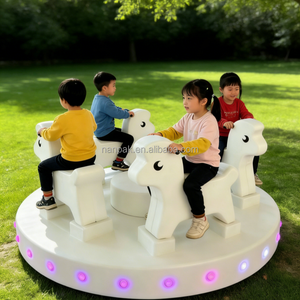 Manège de jeu sensoriel rotatif pour enfants avec poignées, équipement de terrain de jeu intérieur pour événements - Product Image 5