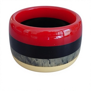 Bracelets ronds en bois faits à la main de la meilleure qualité, unisexes, ensemble de bijoux fantaisie décontractés, finition naturelle tendance, anniversaire, mariage, femme - Product Image 3