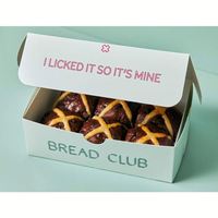 Boîtes personnalisées imprimées pour croissants, douzaines de pâtisseries de luxe, desserts, brownies, donuts, emballages alimentaires, boîte à donuts