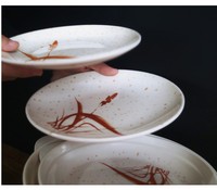 Assiettes en mélamine personnalisées sur mesure pour l'exportation – Vaisselle moderne minimaliste à motif de dessin animé – Cadeau d'affaires