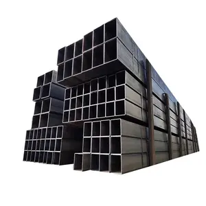 高品质低价200x200 100x100 50x50工厂方管矩形管建筑镀锌钢管铁