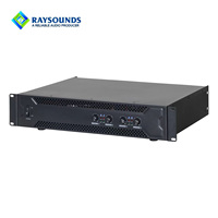 Amplificateur de puissance professionnel 2 canaux 450W x2, 8 ohms, faible distorsion, amplificateur audio PA 2U pour système sonore, usine OEM