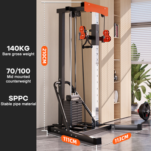 Đa chức năng trở lại đào tạo toàn diện thiết bị đào tạo cao kéo xuống singlesided chim nhỏ Giàn khung cho nhà tập thể dục - Product Image 4