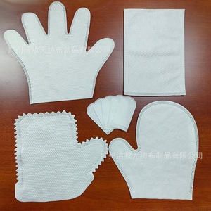 Gants de toilettage jetables en tissu non tissé pour chiens, serviette sèche avec fonction anti-peluches et nettoyage de la poussière - Product Image 1