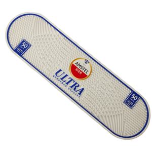 Flexible Rubber Bar Drip <b>Mat</b> Non Slip Drainage Pub Spill Pad Heat Resistant Counter <b>Mat</b> Coaster Placemat for Events Parties - Product Image 1