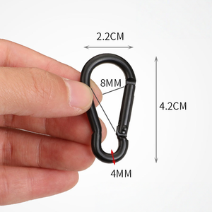 Mosquetão de Liga de Alumínio com Gancho de Molas - Product Image 4