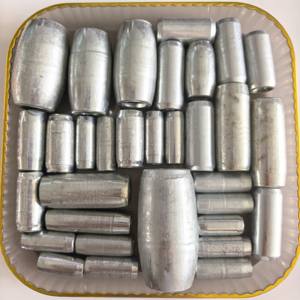 Plomb de pêche sans plomb, lest tubulaire galvanisé antirouille, contrepoids central sans plomb et en fer, <span class=keywords><strong>moins</strong></span> <span class=keywords><strong>cher</strong></span> - Product Image 3
