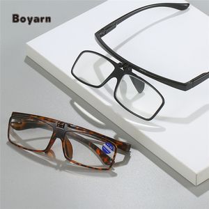 Boyarn, venta al por mayor, la mejor calidad, abatible hacia arriba, <span class=keywords><strong>presbicia</strong></span>, <span class=keywords><strong>gafas</strong></span> de lectura con luz azul para mujeres y hombres - Product Image 1